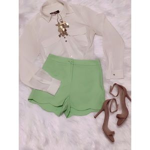 Forever 21 Scallop Shorts